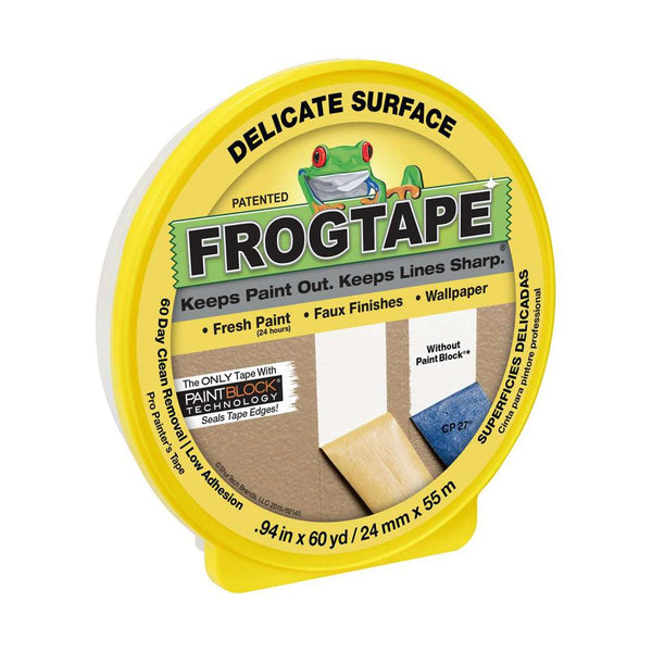 Frog Tape Yellow for Delicate Surfaces