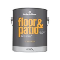 Floor & Patio Enamel - White and Platinum Gray